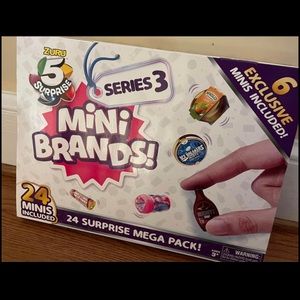 zuru mini toy brands | Toys | Zuru 5 Surprise Mini Brands Series 3 24  Surprise Pack Advent Calendar | Poshmark